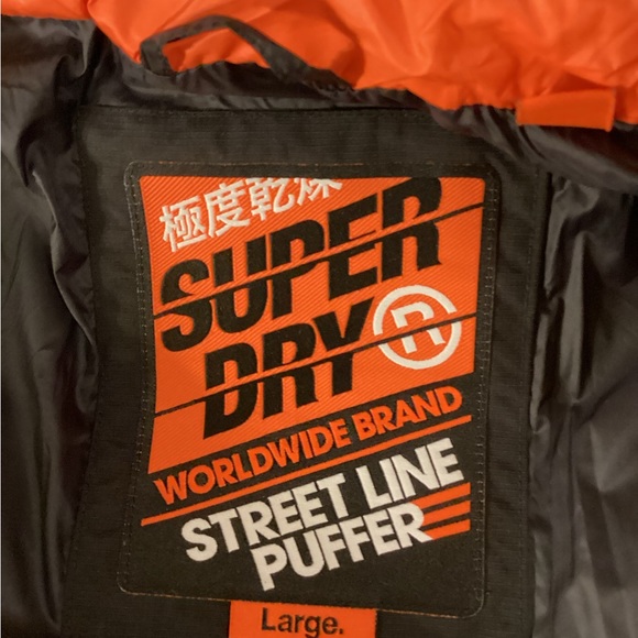 Superdry | White Street Line Puffer Coat - Men - Picture 9 of 15